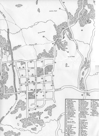 map of Elm Haven